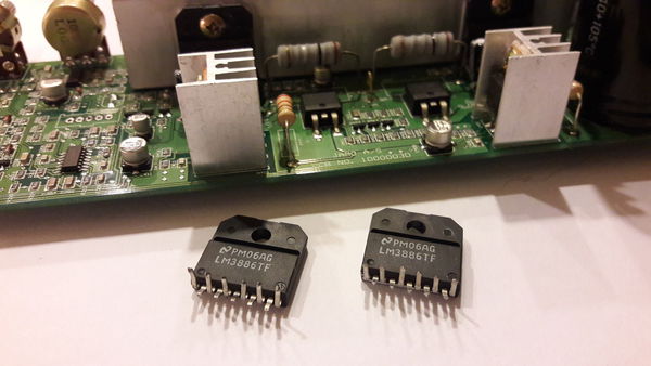 修复与修改丹麦品牌重低音扩大机模组，使用LM3886放大