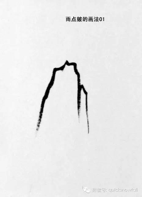 北派山水画山石画法,山水画技法山石的基本画法解析