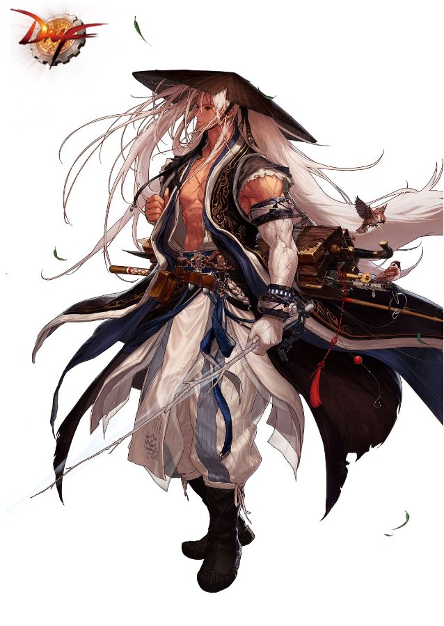 dnf三觉剑魂时装第几套好看,剑魂三觉插图原画