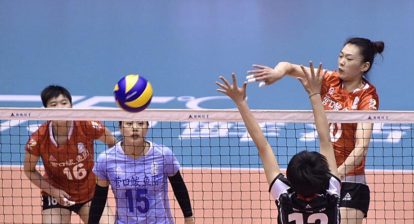 巅峰对决女排,女排李盈莹和朱婷的比赛