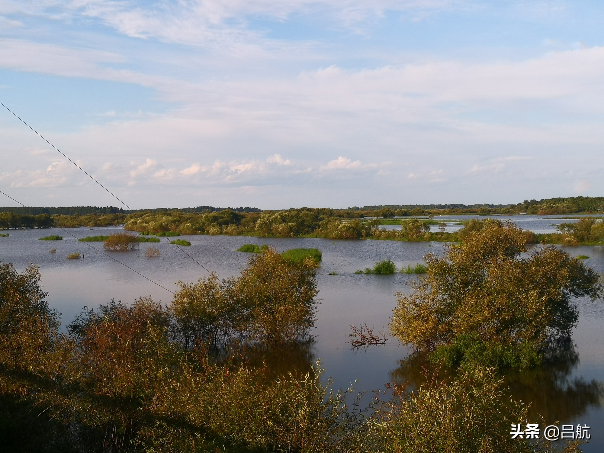 中俄边界兴凯湖,看似汪洋大海其实水深仅十米