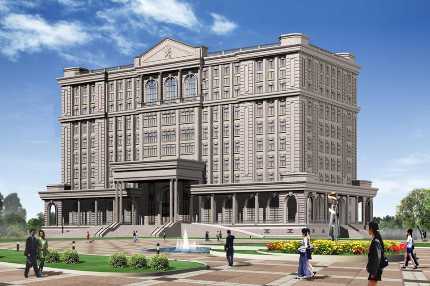 汕头一处钟楼,是当地标志性建筑之一,规模全省第二