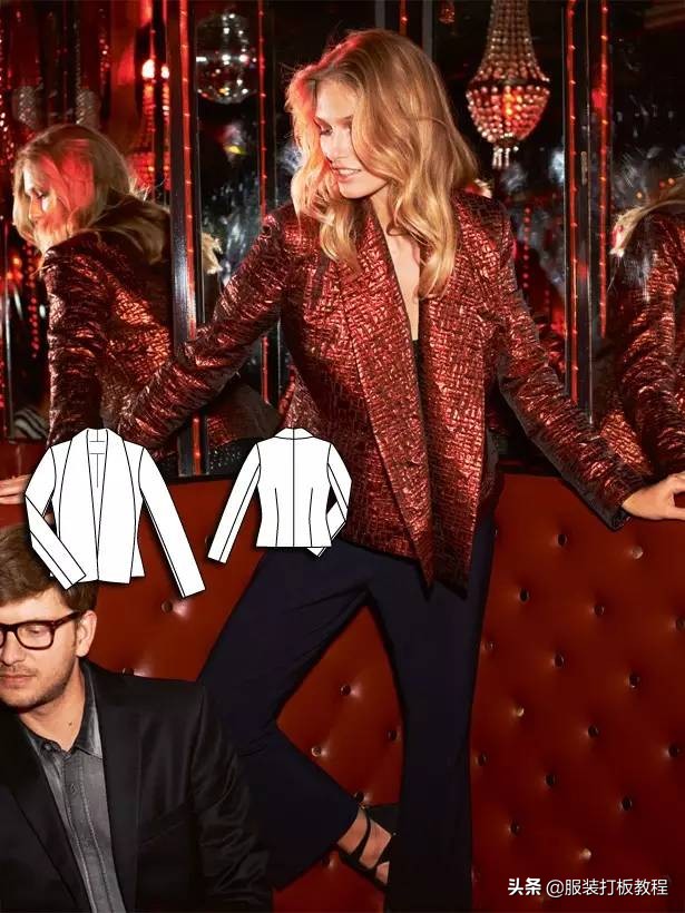 时装设计图手绘教程,服装制版图案大全