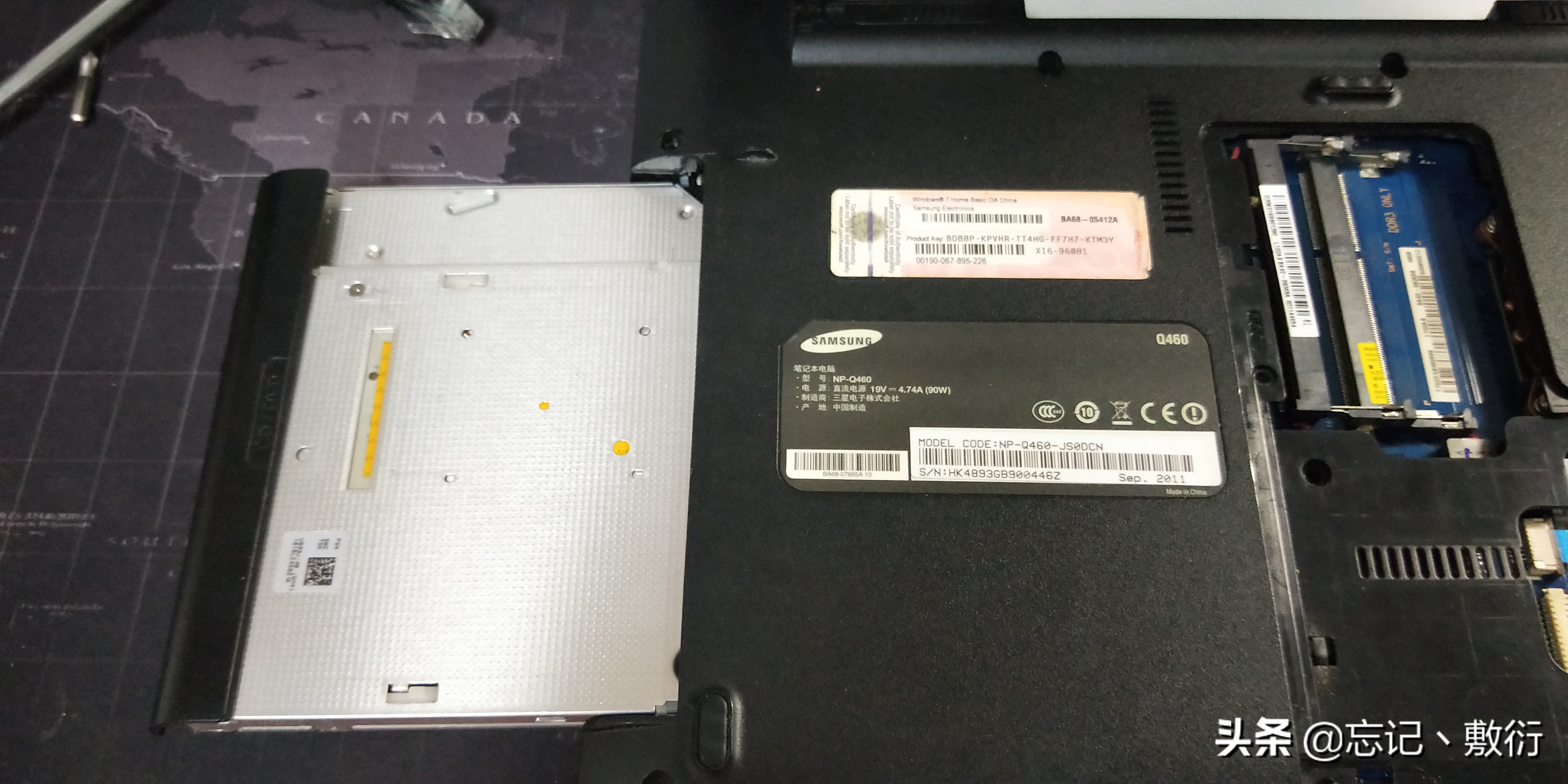 更换笔记本电脑键盘,三星q460笔记本电脑更换屏幕