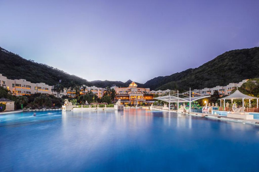 三亚酒店推荐评价,三亚凯莱仙人掌度假酒店平面图