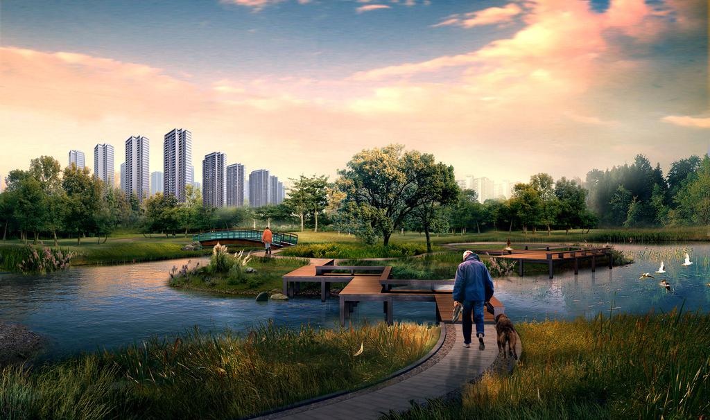 麻城影源健康城一期,麻城影源健康城入户花园设计