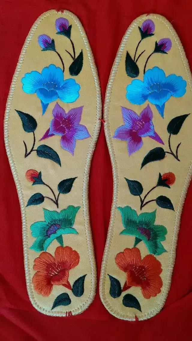 好看的刺绣鞋垫图案大全,刺绣鞋垫100种图片