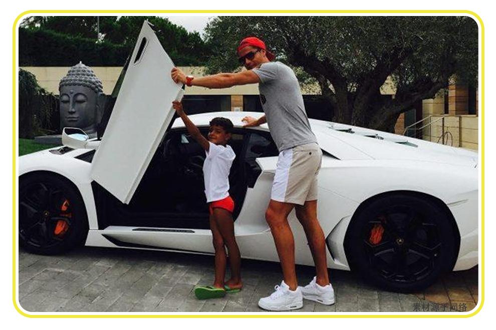 Carry全场的C罗有多豪？20辆豪车挤爆车库，3辆布拉迪总价过亿