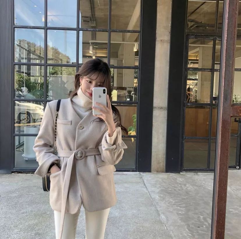 中长款大衣怎么穿显高,显高显瘦显腿长的大衣