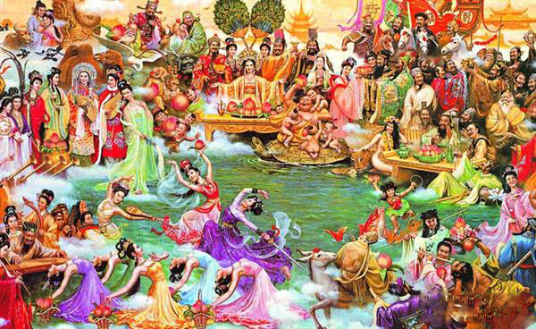 孙悟空去蟠桃会的原因是什么,蟠桃会都有谁