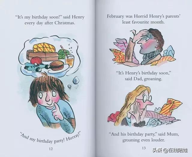 风靡欧美20年，HorridHenry淘气亨利·外国经典小说PDF+音视频