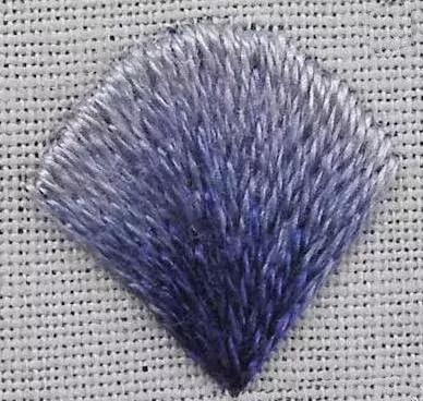 刺绣基本知识之刺绣针法,学刺绣教程绣字