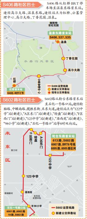 乌鲁木齐s305社区巴士,乌鲁木齐新开6条公交