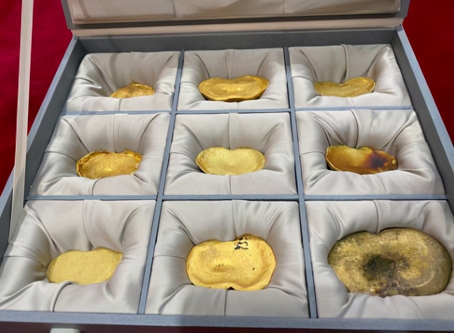 张献忠沉银遗址出土文物拍卖,张献忠沉银遗址挖出金印残件