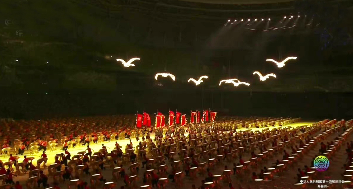 张嘉译闫妮全运会开幕式,十四届全运会开幕式闫妮张嘉译