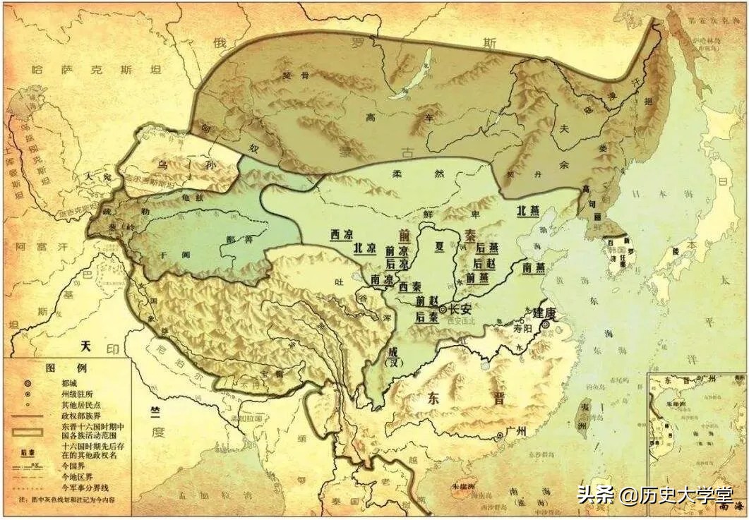 曾经人才辈出和建立五燕的鲜卑慕容，为什么存在感那么低