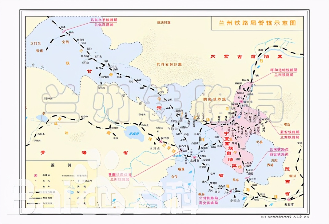18家铁路局报站,18家铁路局分布图