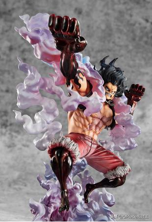 路飞开四档大蛇形态在第几集,海贼王路飞四档蛇人形态手办