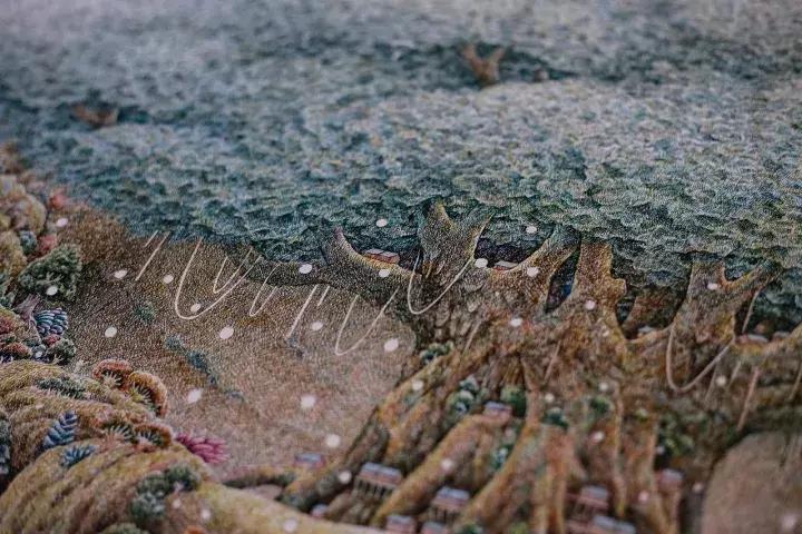 小央美水墨画作品欣赏,小央美人物画