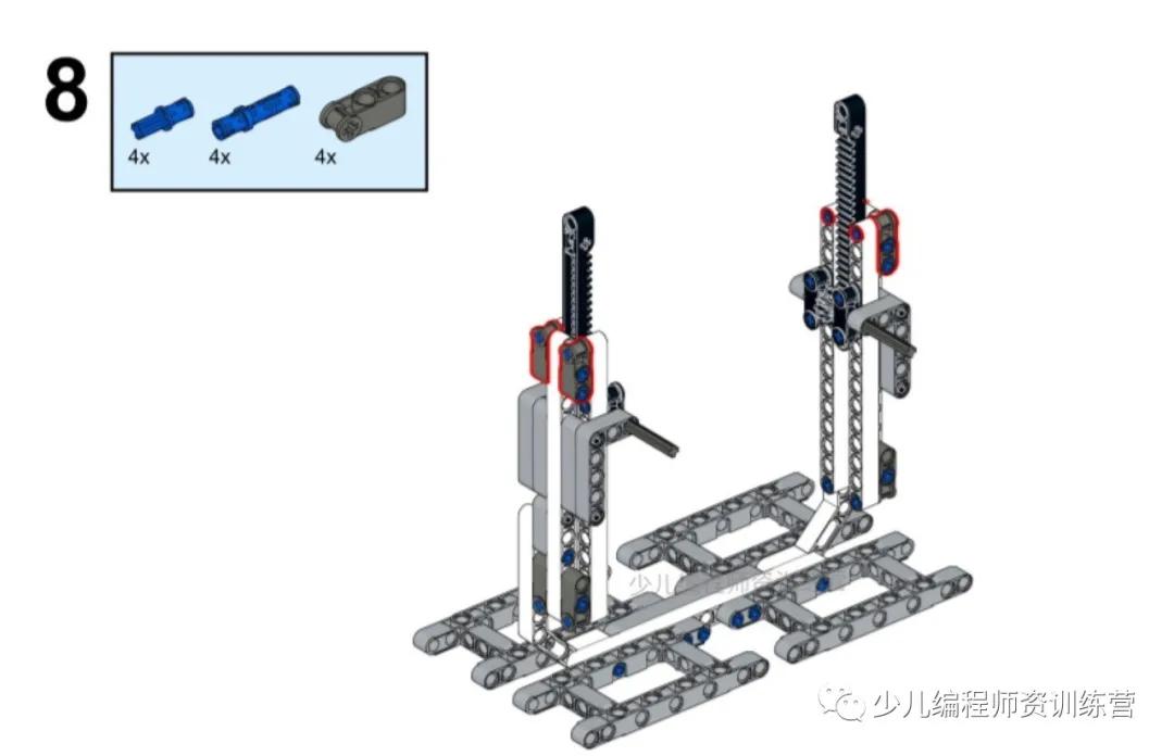 ev3自动洗手液搭建图纸,ev3自动喷洒机器人