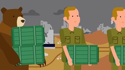 最骚士兵熊：抽烟喝酒花钱，样样在行，还是个战斗英“熊”