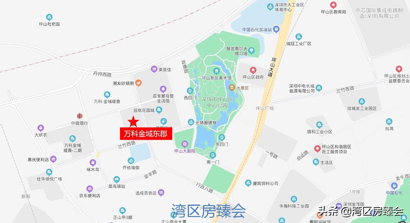 坪山金域东郡最新房价,坪山万科金域东郡69户型图