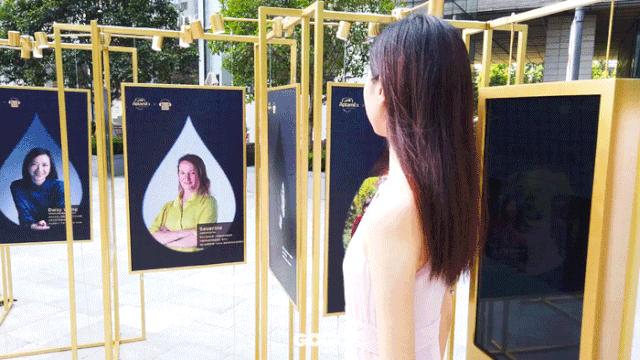 神秘黄金奶滴空降静安嘉里中心，助力魔都辣妈