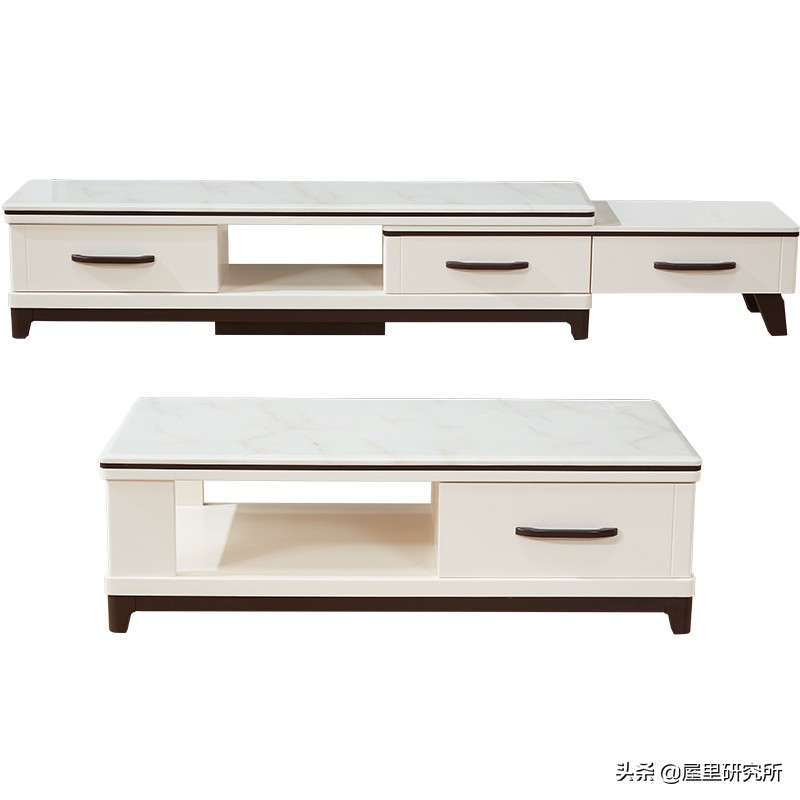 什么茶几电视柜好看实用,小户型电视柜和茶几高颜值