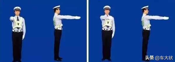 如何看懂交通警察手势图,怎么容易简便看懂交通警察手势
