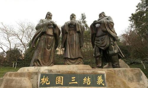 刘关张三兄弟桃园结义拜关公,刘关张桃园三结义拜的是关公么