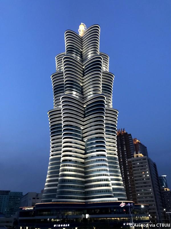 朝鲜摩天大楼,朝鲜高楼的视频