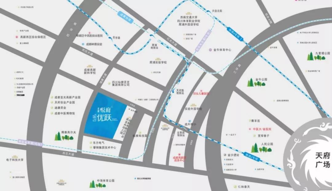 成都高新区金辉悦府三期成熟小区,金辉悦府优跃总价