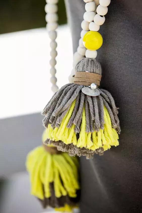 自制流苏装饰品,新家如何用流苏书签做装饰