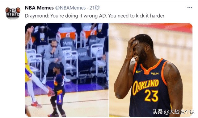 浓眉倒地击打克劳德,克劳德被浓眉踢中文解说