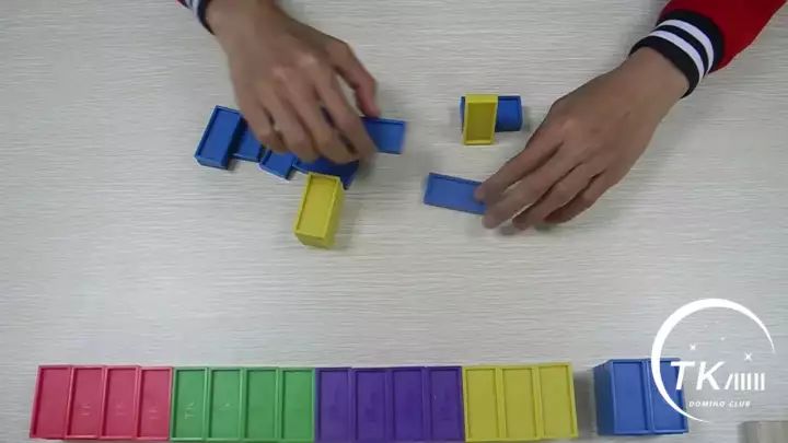 100种多米诺摆法图解,多米诺金字塔摆法图解