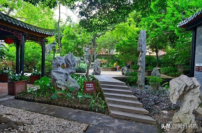 广东佛山百岁名园40年建成,关山月题名,罗哲文称它岭南第一园