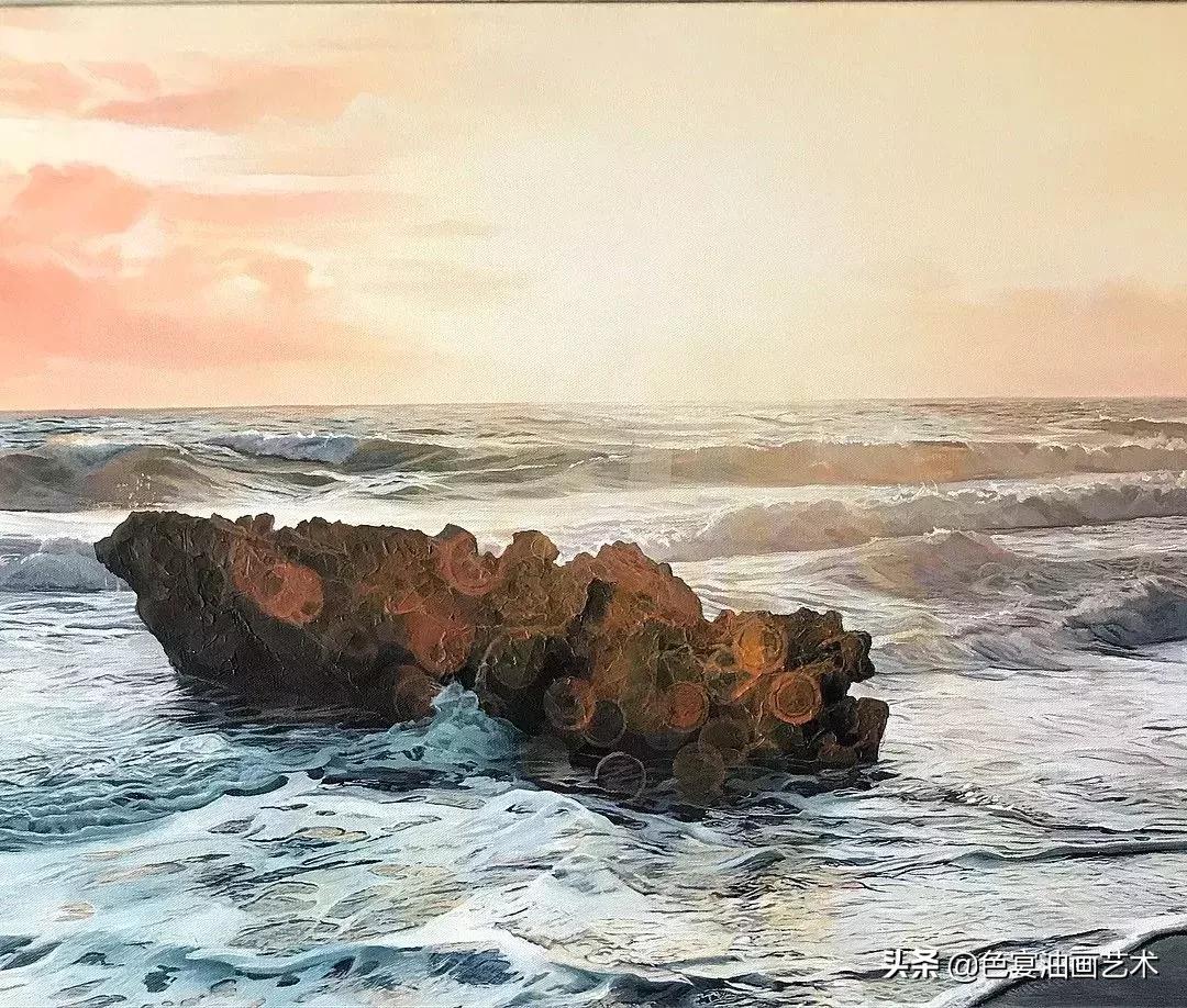 用最简单的画笔，画出绝美的大海