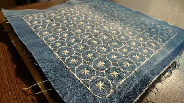 刺子绣基础教程,最简单的刺子绣教程