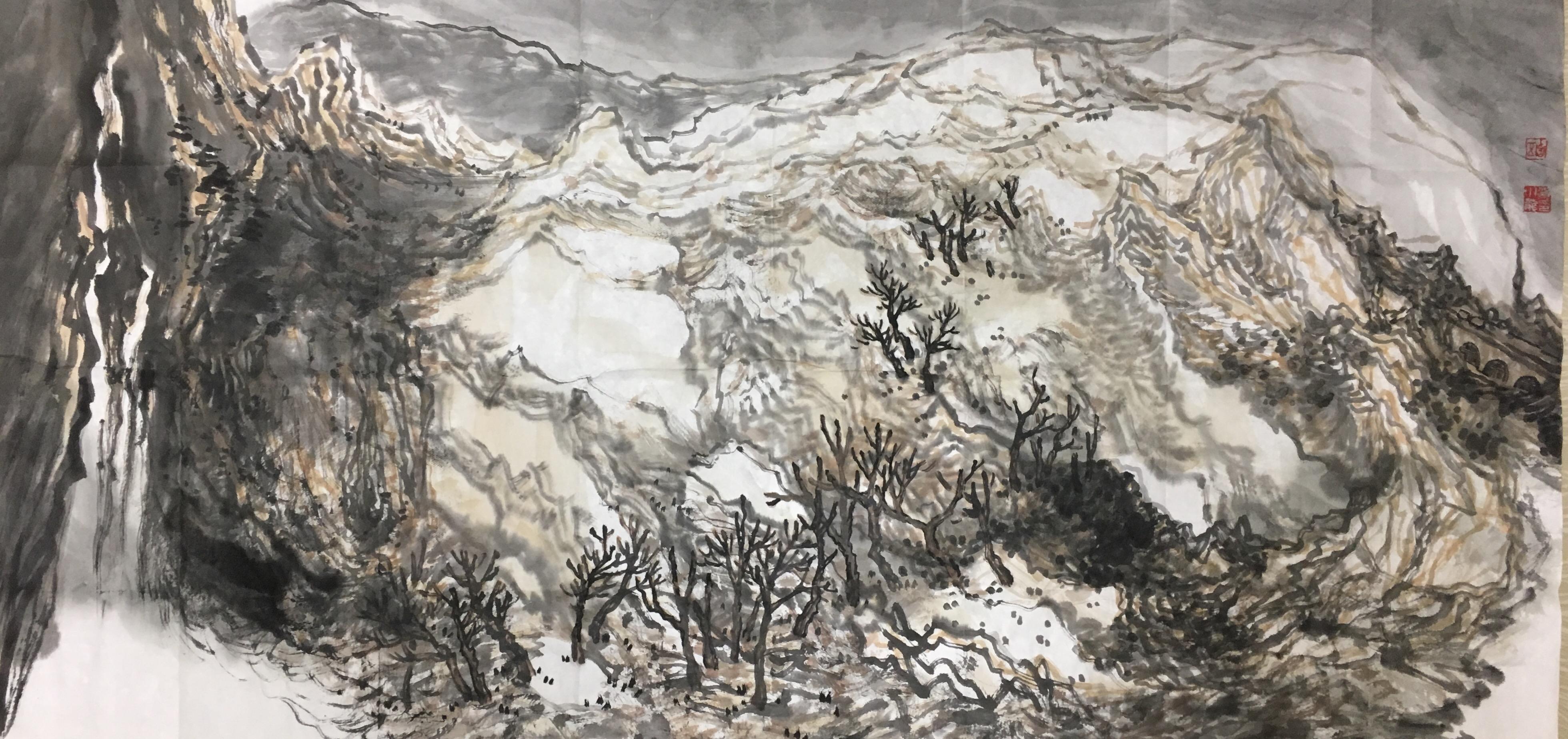 一幅绝美的水墨画,十大绝美水墨山水画