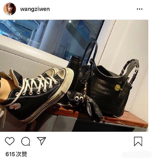 王子文巴黎时装周包包,王子文爱马仕长靴