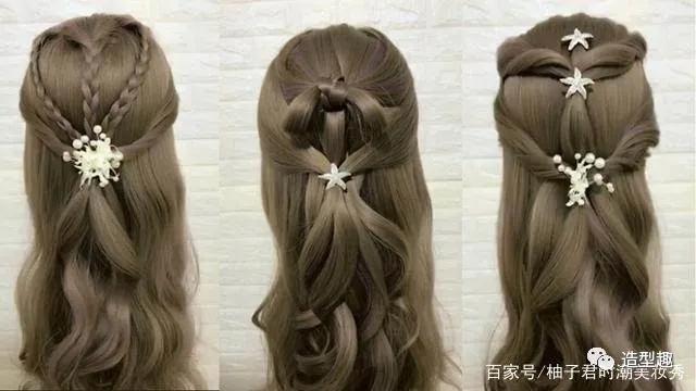 超实用8种编发教程0基础轻松get,儿童长发编发教程8-12岁新年编发