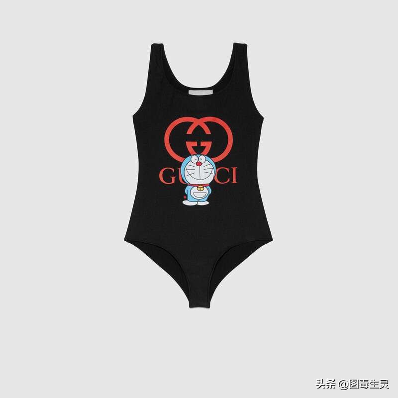 蓝胖子哆啦a梦的图片,哆啦a梦古驰联名蓝胖子