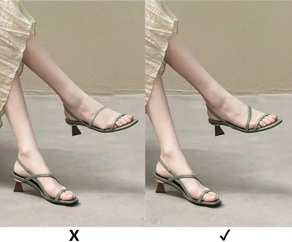 腿粗腿胖适合什么样凉鞋,腿粗夏天如何挑选凉鞋