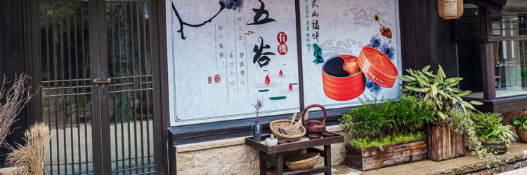 灵山小镇拈花湾樱花,无锡拈花湾樱花开