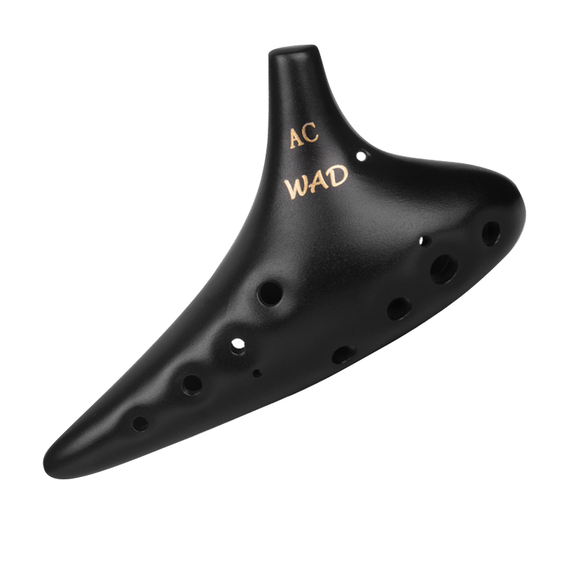 12孔ac调陶笛初学者入门,12孔陶笛AC入门