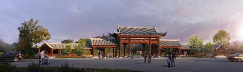 年底主体完工！一起到双流的这片“海”里品味三国文化