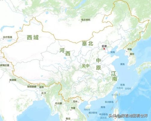 中国军事地理的历史,中国古代地理战略