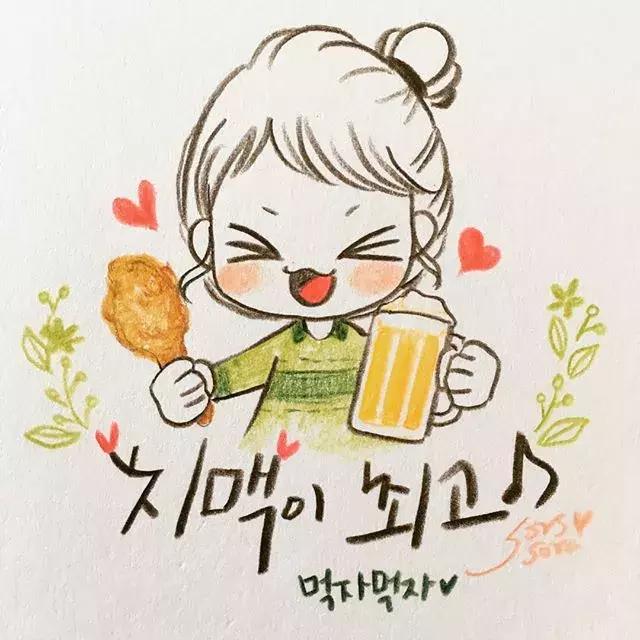 哈士奇的简笔画图片用彩铅画的,儿童彩铅简笔画6-12岁美观小人