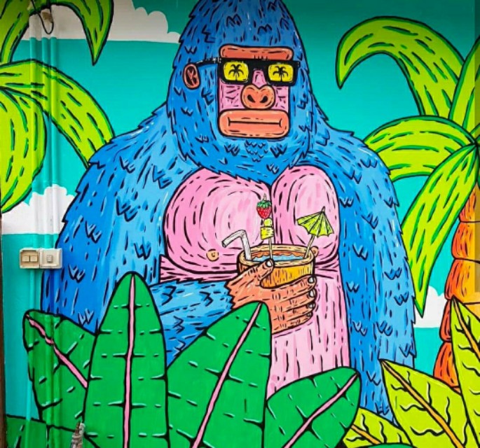 漂亮的墙绘,墙绘漂亮