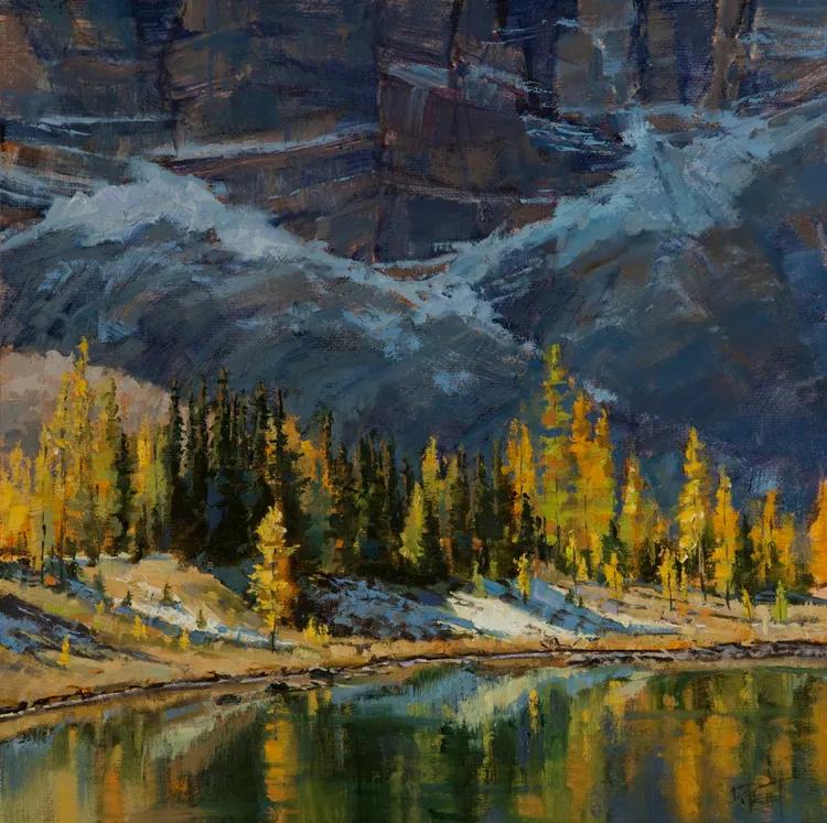 绝美风景油画教程,最灵动的风景油画